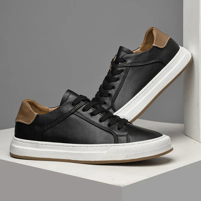 Sicily Leather Sneakers - [Ezra Daniel]