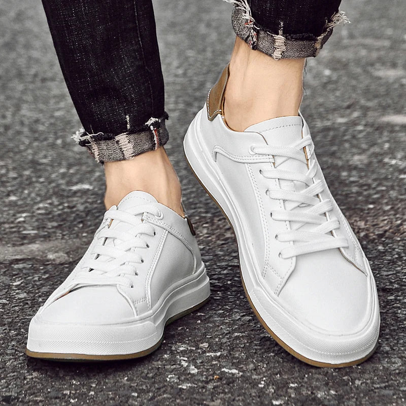 Sicily Leather Sneakers - [Ezra Daniel]