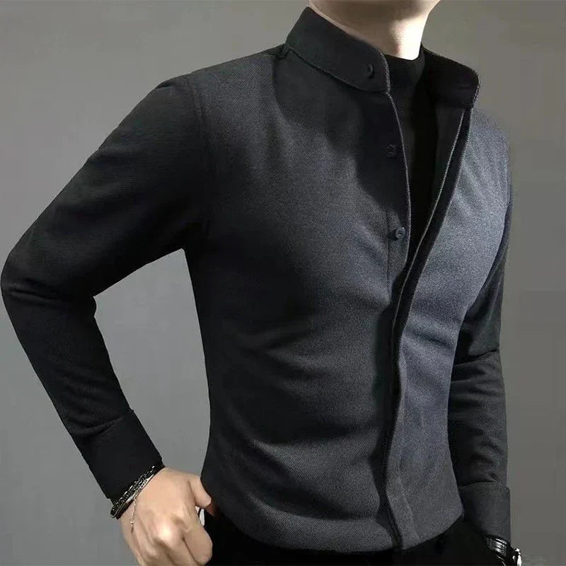 Stanley Long-Sleeve Polo - [Ezra Daniel]