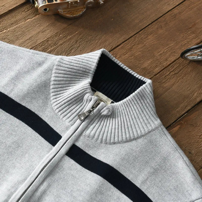 Stanley Striped Sweater - [Ezra Daniel]