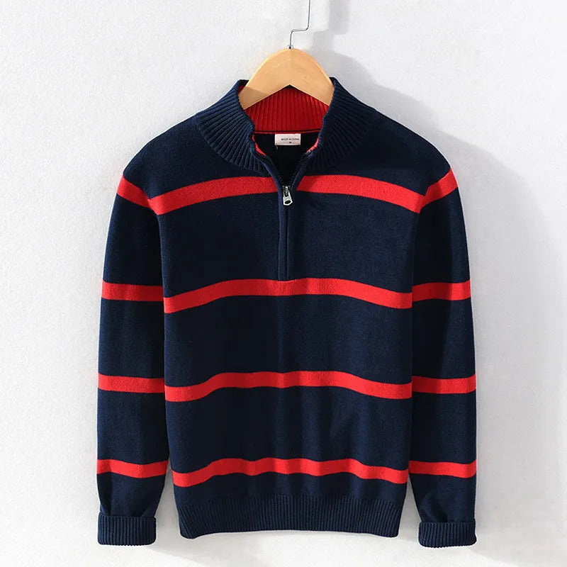 Stanley Striped Sweater - [Ezra Daniel]