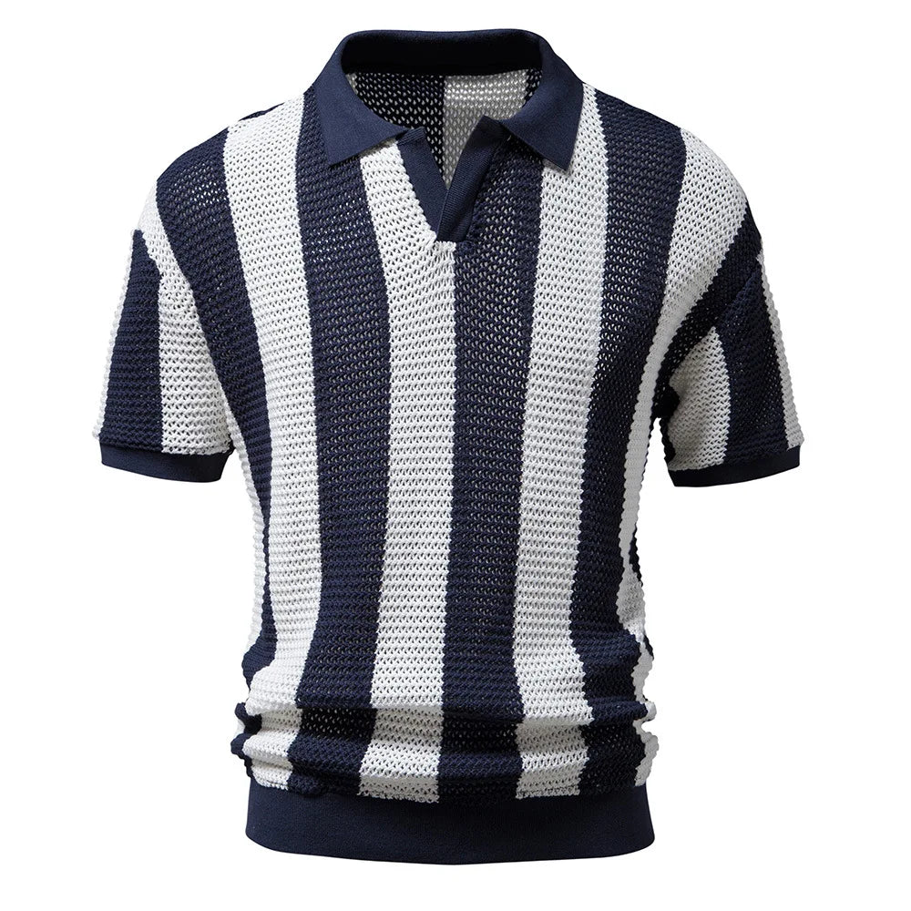 The Marbella Knit Polo - [Ezra Daniel]