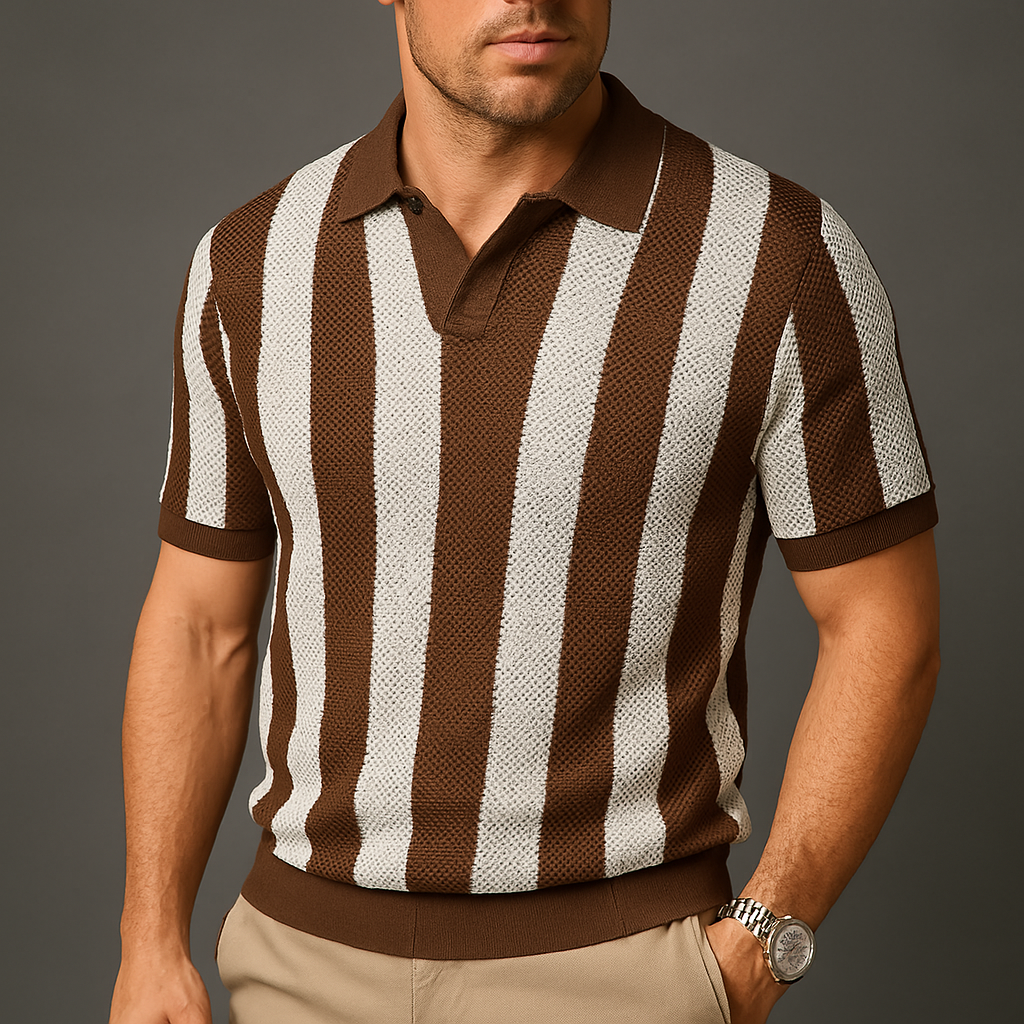 The Marbella Knit Polo - [Ezra Daniel]