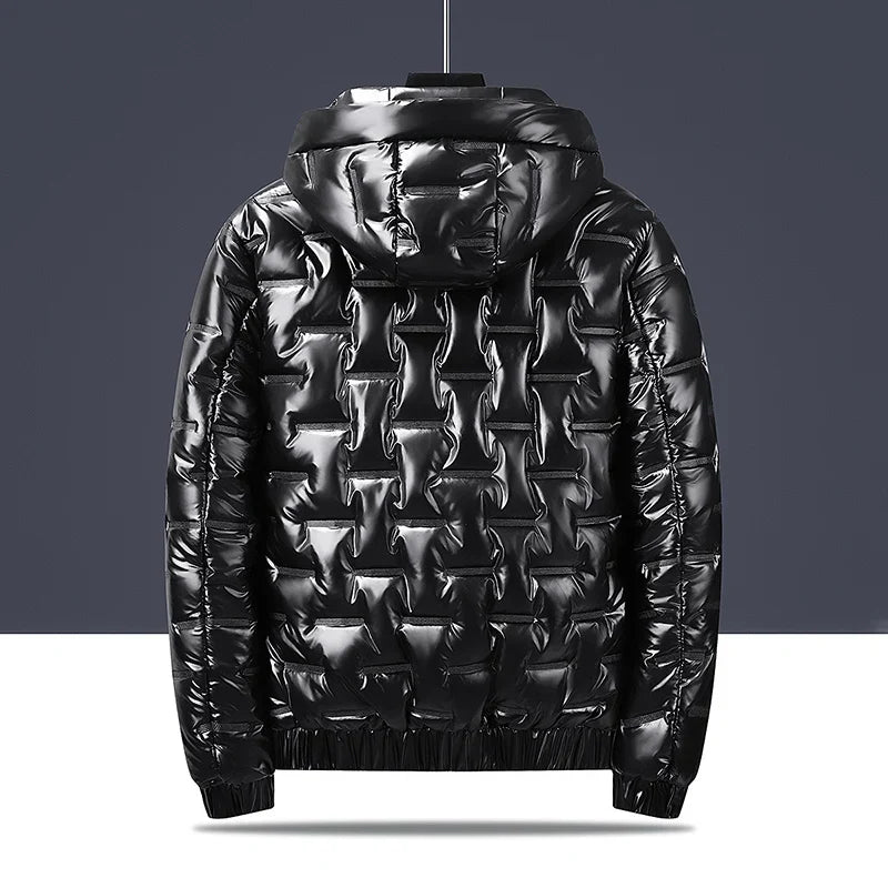 Thomas Glossed Puffer Jacket - [Ezra Daniel]