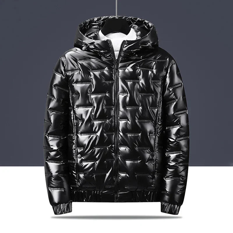 Thomas Glossed Puffer Jacket - [Ezra Daniel]