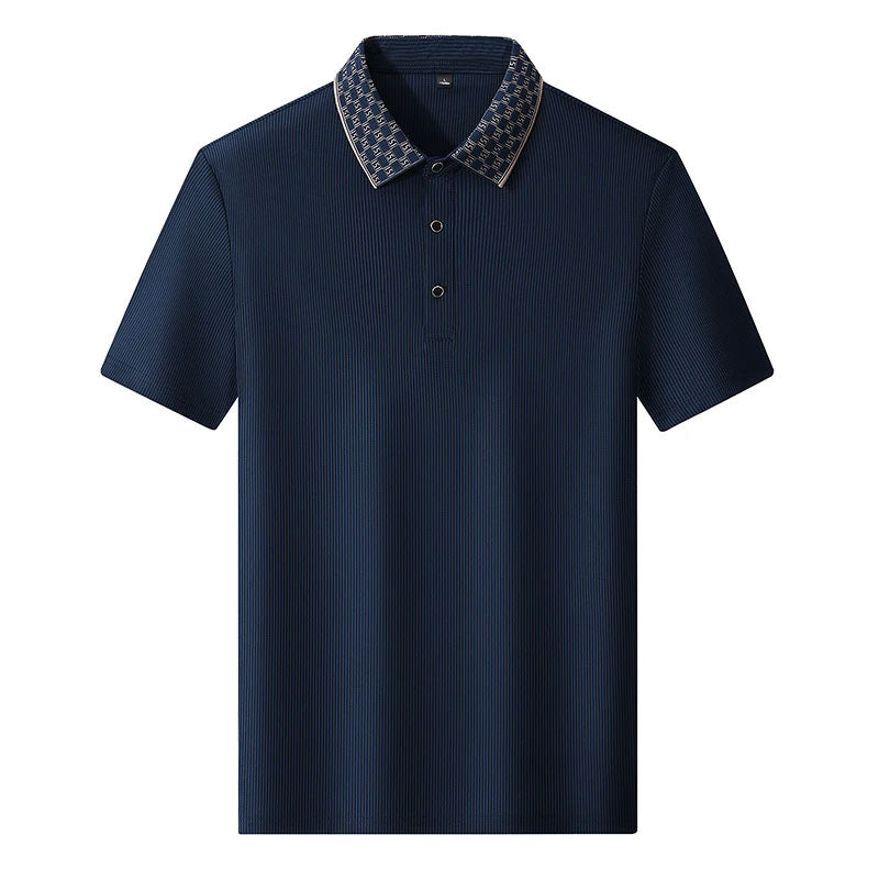 Thomas Ice Silk Polo - [Ezra Daniel]
