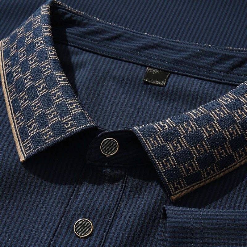 Thomas Ice Silk Polo - [Ezra Daniel]