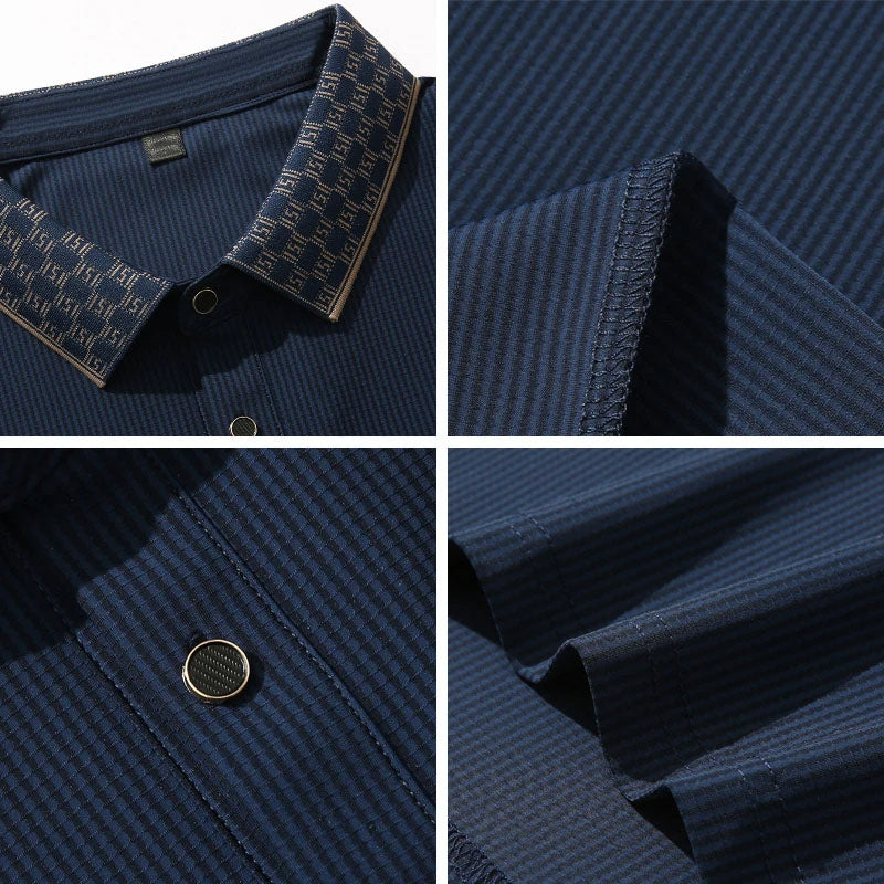 Thomas Ice Silk Polo - [Ezra Daniel]