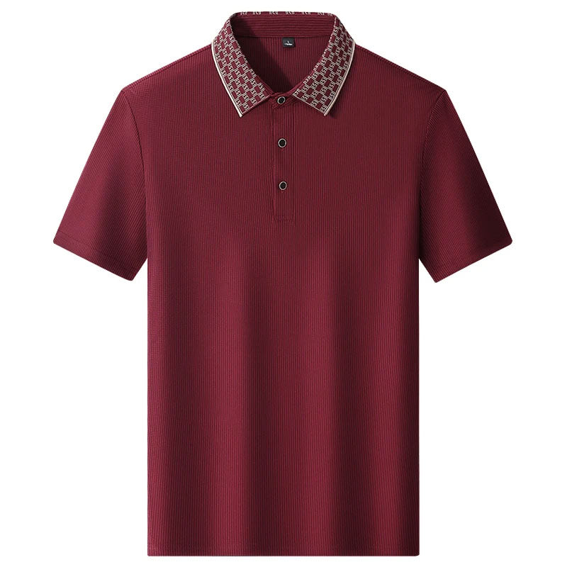 Thomas Ice Silk Polo - [Ezra Daniel]