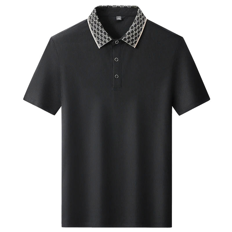 Thomas Ice Silk Polo - [Ezra Daniel]