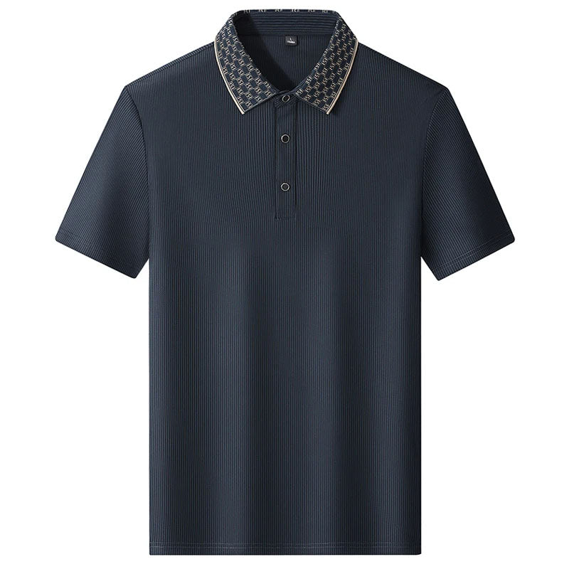 Thomas Ice Silk Polo - [Ezra Daniel]