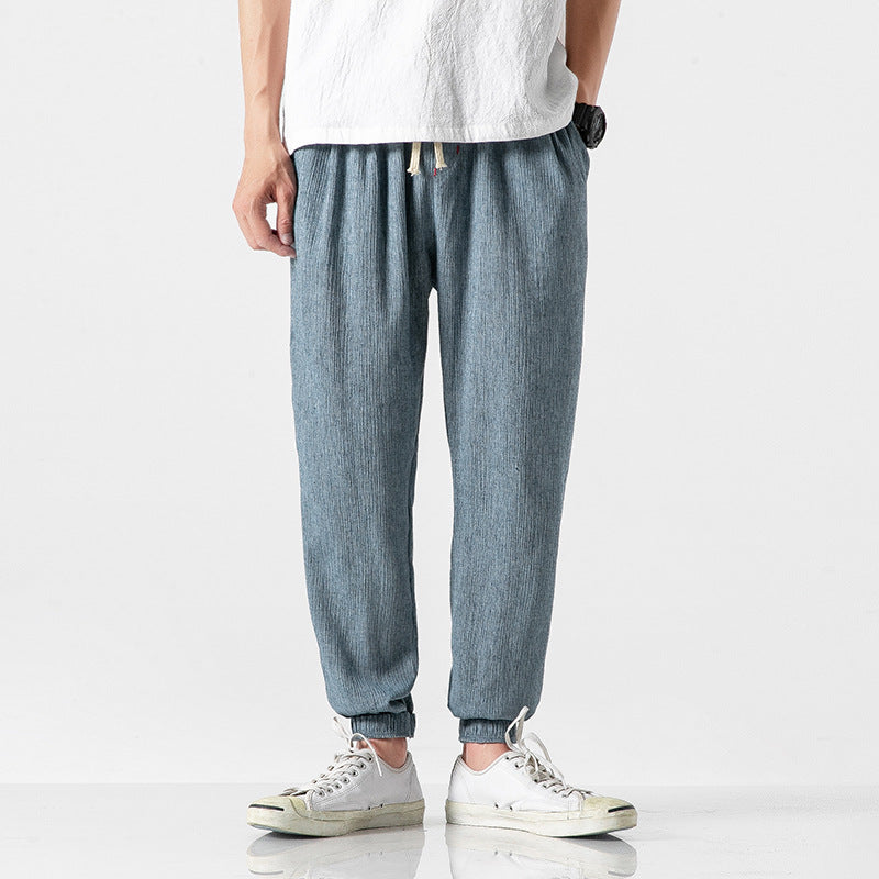 Thomas Linen Joggers - [Ezra Daniel]