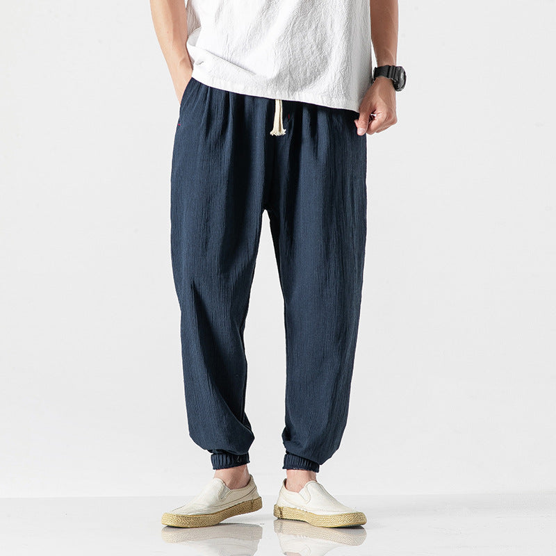 Thomas Linen Joggers - [Ezra Daniel]