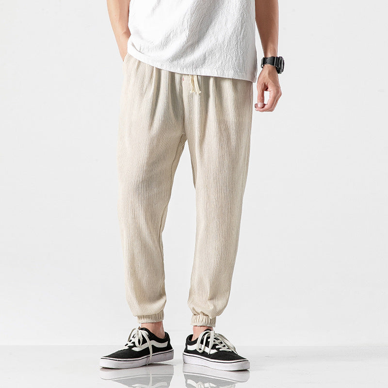 Thomas Linen Joggers - [Ezra Daniel]