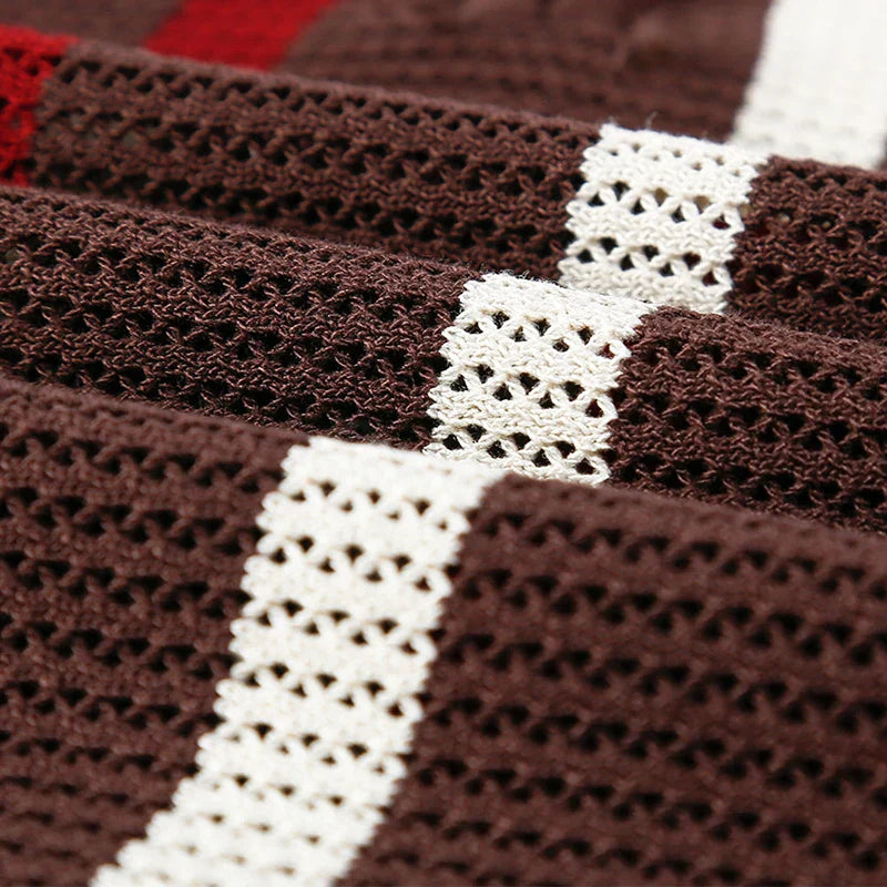 Thomas Open Knit Polo - [Ezra Daniel]