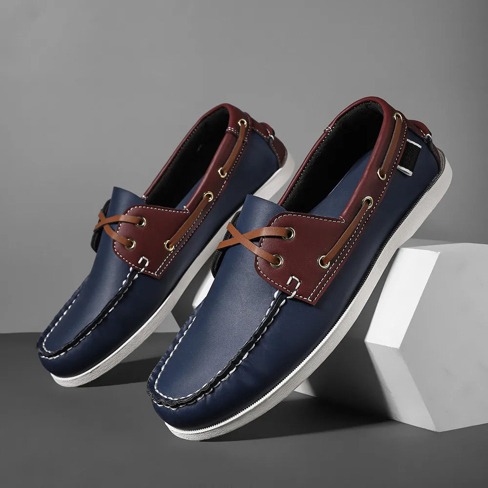 Thomas Richards Boat Shoes - [Ezra Daniel]