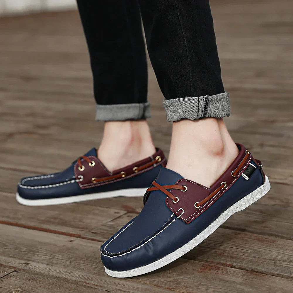 Thomas Richards Boat Shoes - [Ezra Daniel]