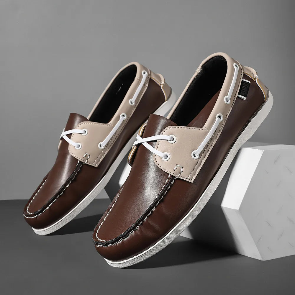 Thomas Richards Boat Shoes - [Ezra Daniel]