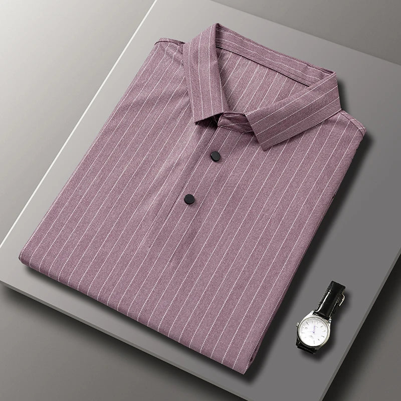 Velaro Silken Striped Shirt - [Ezra Daniel]