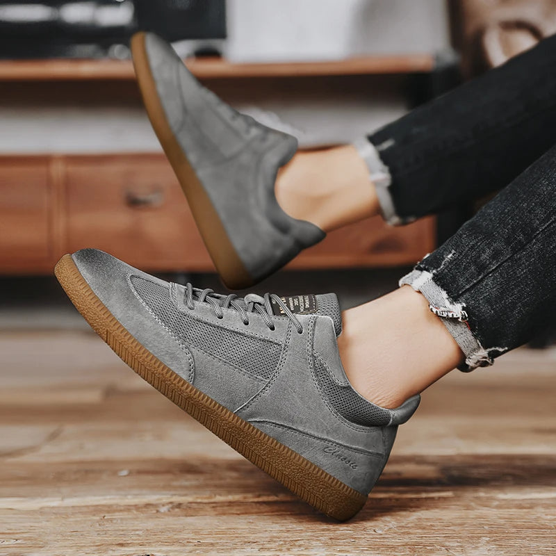 Velaro Suede Mesh Sneakers - [Ezra Daniel]