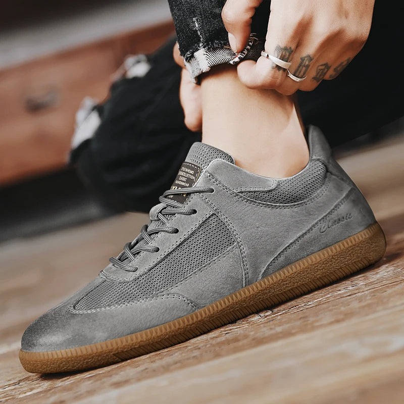 Velaro Suede Mesh Sneakers - [Ezra Daniel]