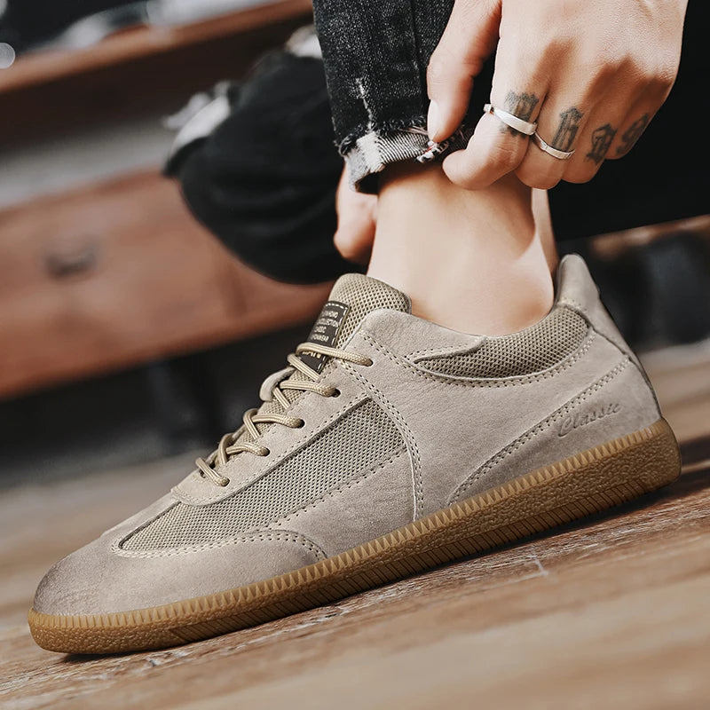Velaro Suede Mesh Sneakers - [Ezra Daniel]