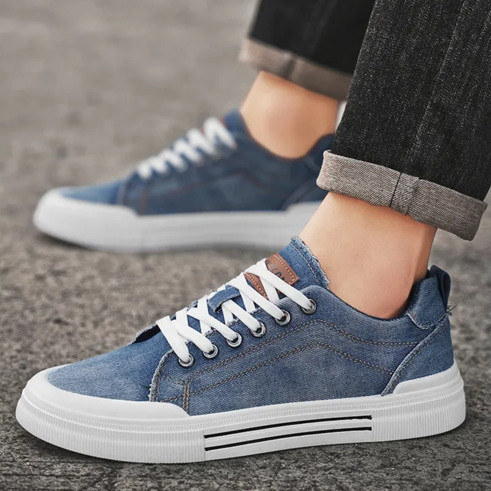 Venice Denim Sneakers - [Ezra Daniel]