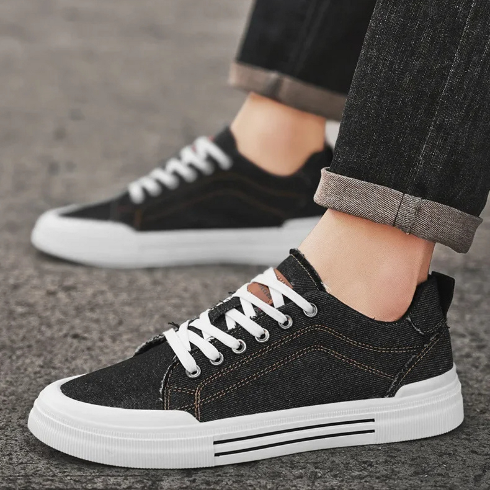 Venice Denim Sneakers - [Ezra Daniel]