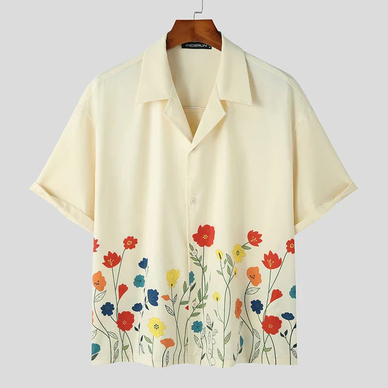 Cape Floral Shirt - Watson Grey