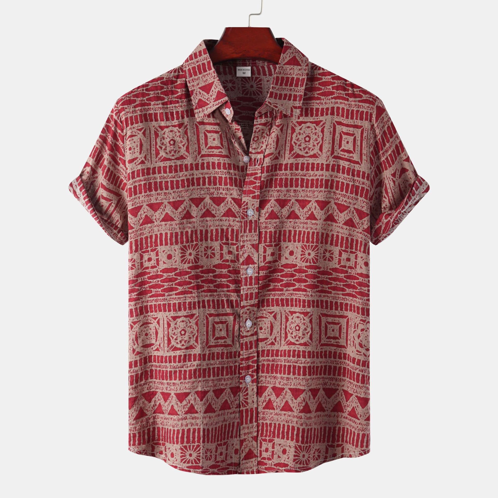 Aztec Island Shirt - Watson Grey