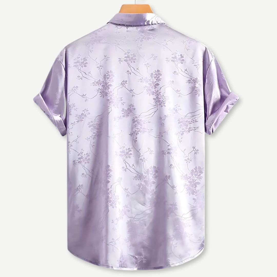 Noir Bloom Shirt - Watson Grey