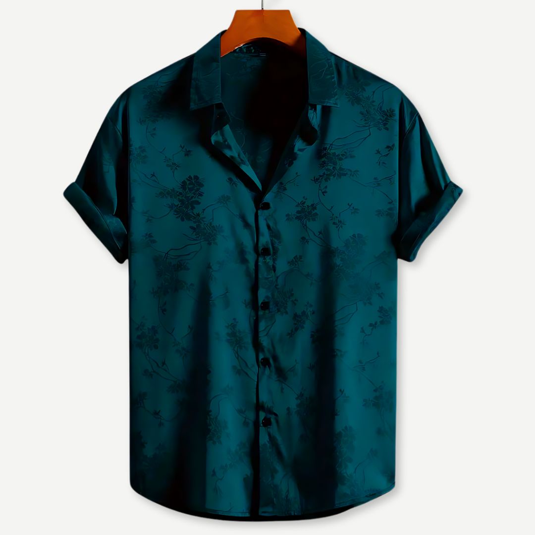 Noir Bloom Shirt - Watson Grey