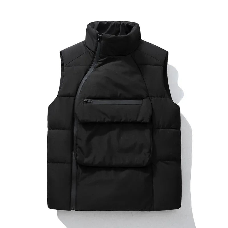 Ashton Pocket Vest - Watson Grey