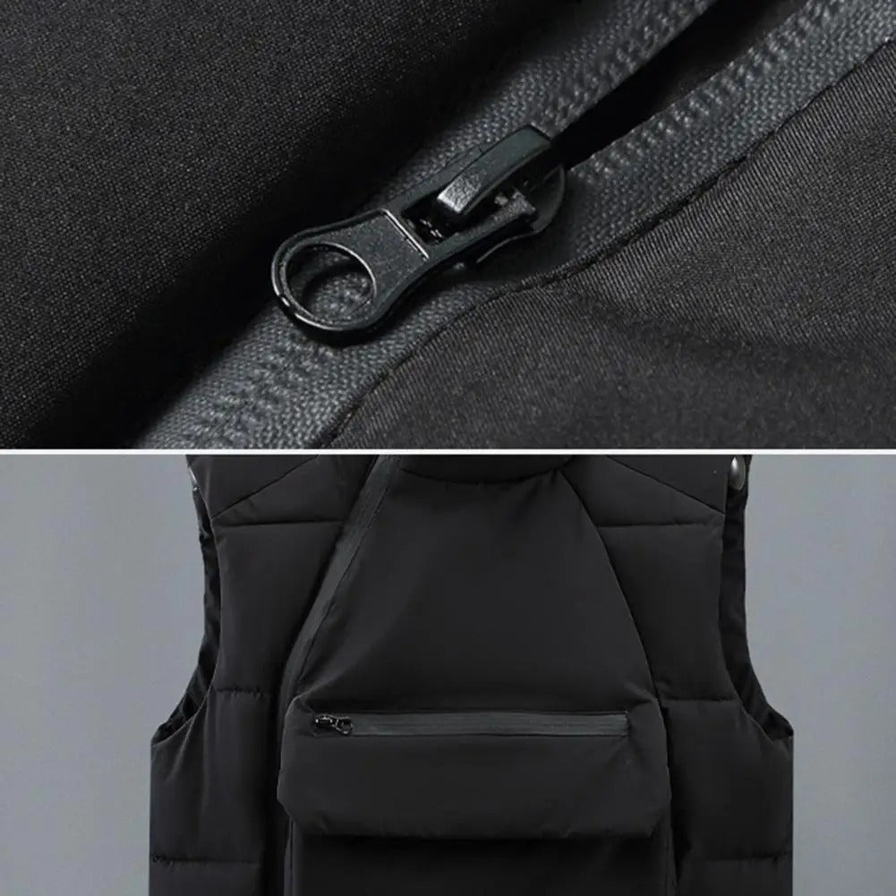 Ashton Pocket Vest - Watson Grey