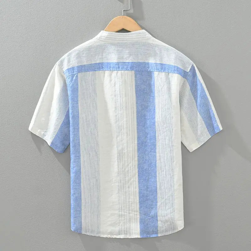 Striped Breeze Shirt - Watson Grey