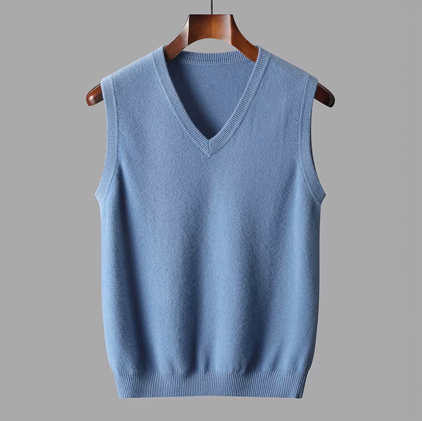 Anderson Wool Vest - Watson Grey