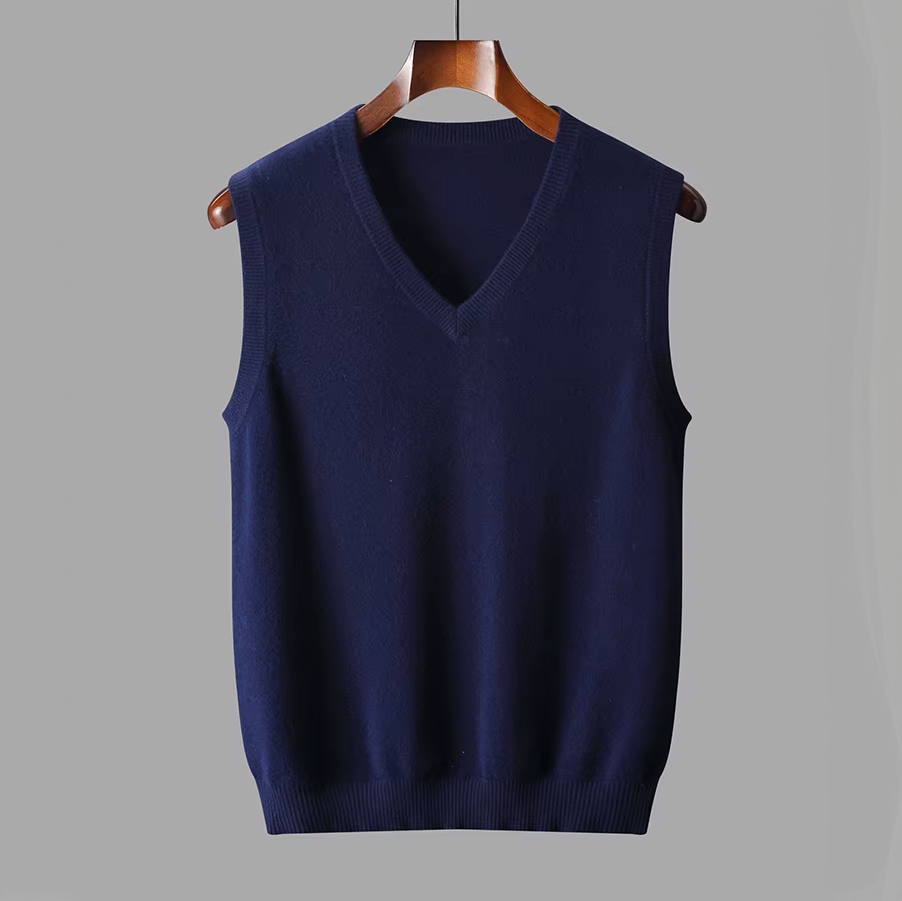 Anderson Wool Vest - Watson Grey