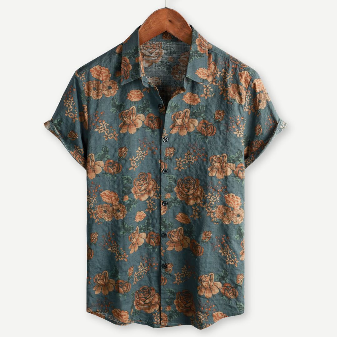 Vintage Blossom Shirt - Watson Grey