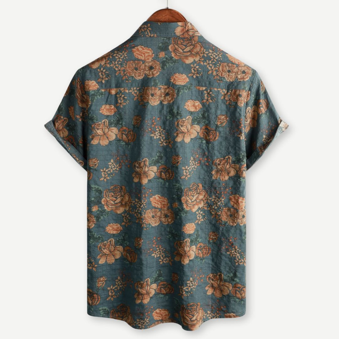 Vintage Blossom Shirt - Watson Grey