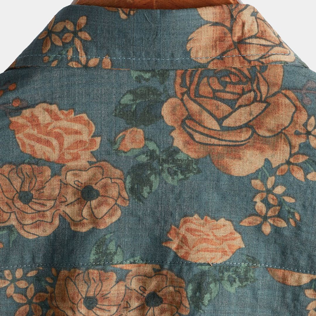 Vintage Blossom Shirt - Watson Grey