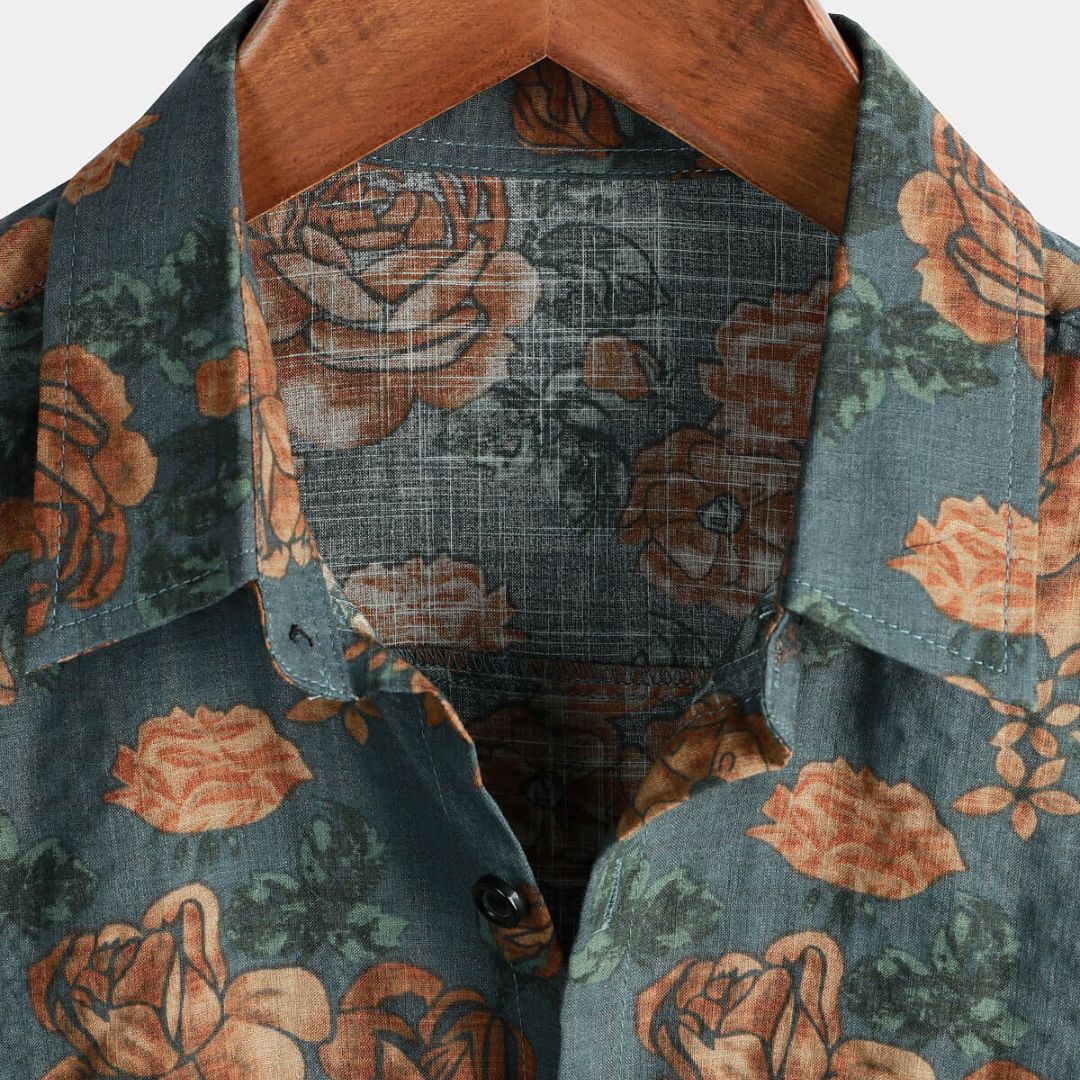 Vintage Blossom Shirt - Watson Grey