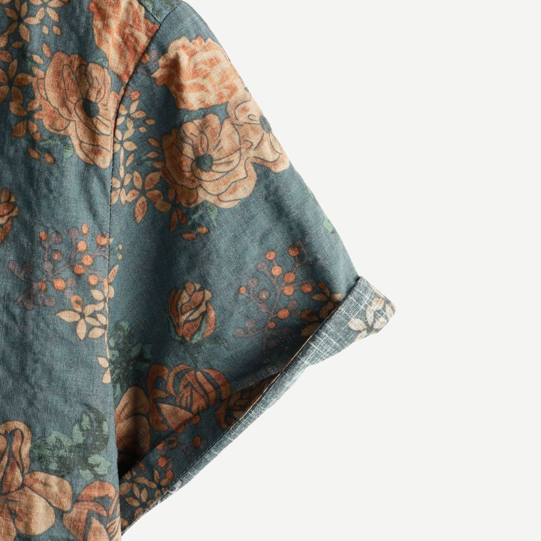 Vintage Blossom Shirt - Watson Grey