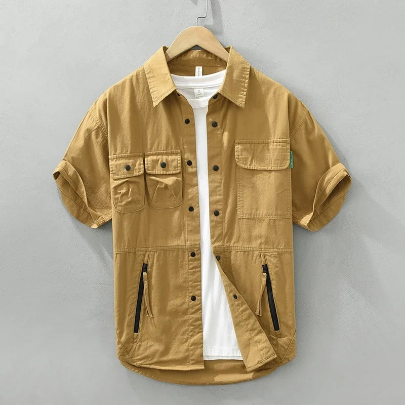 Easton Safari Shirt - Watson Grey