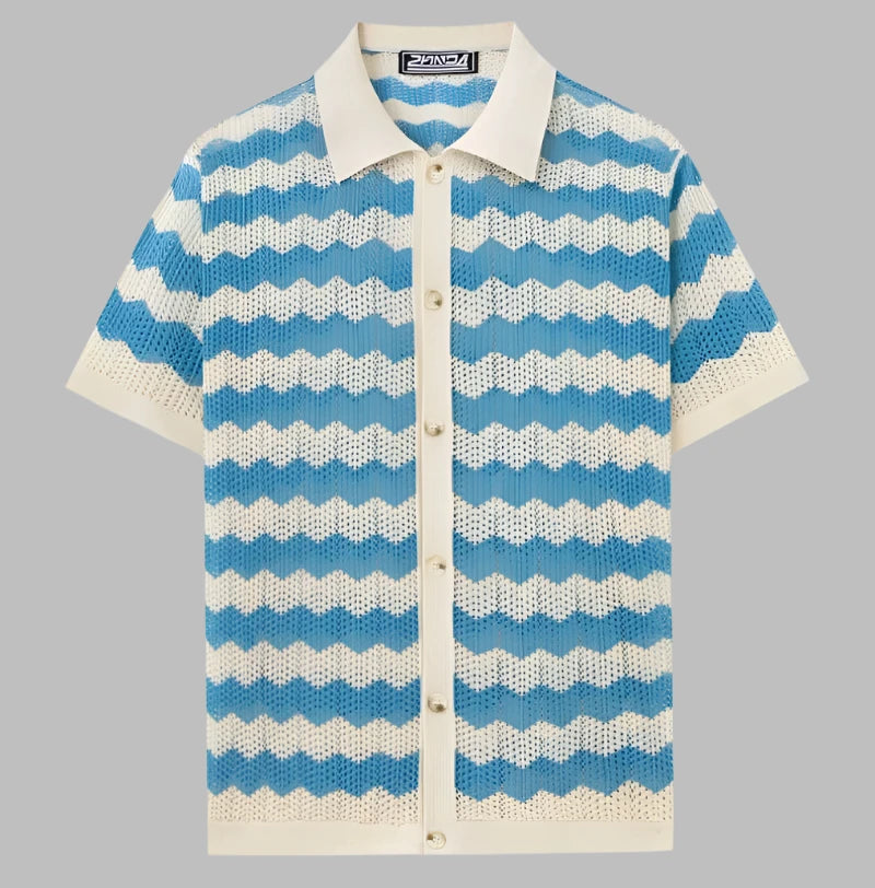 Aruba Breeze Knit Polo - Watson Grey