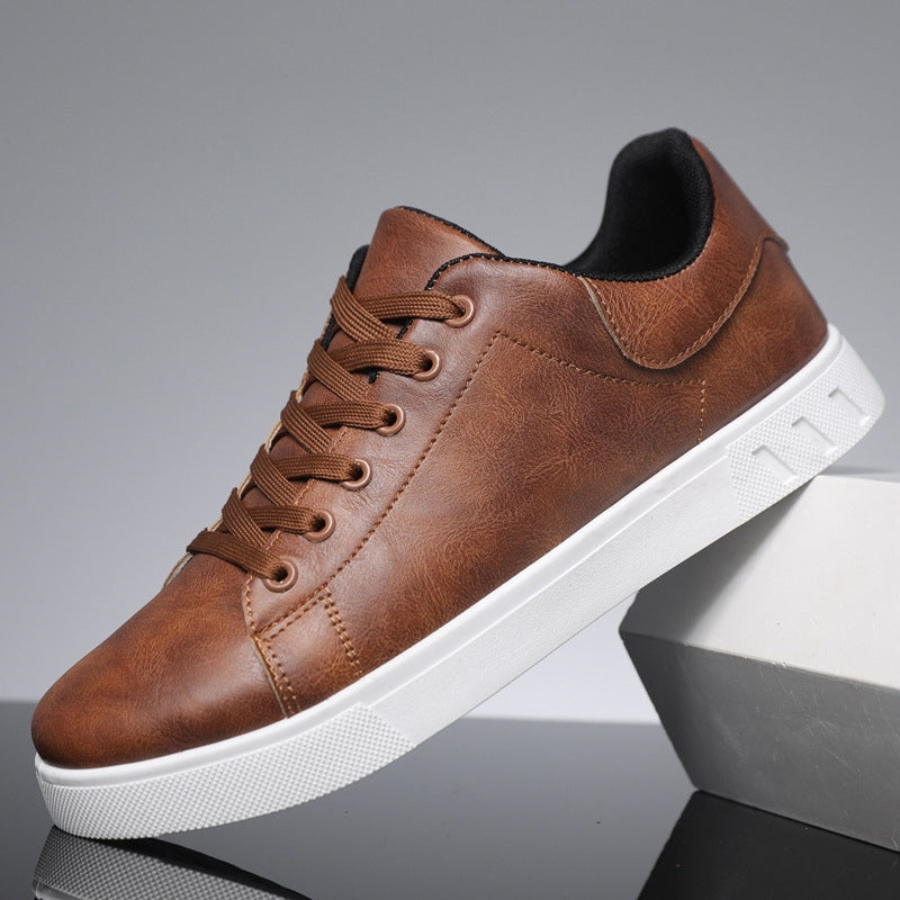 Watson Leather Sneakers - [Ezra Daniel]