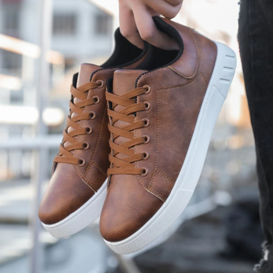 Watson Leather Sneakers - [Ezra Daniel]