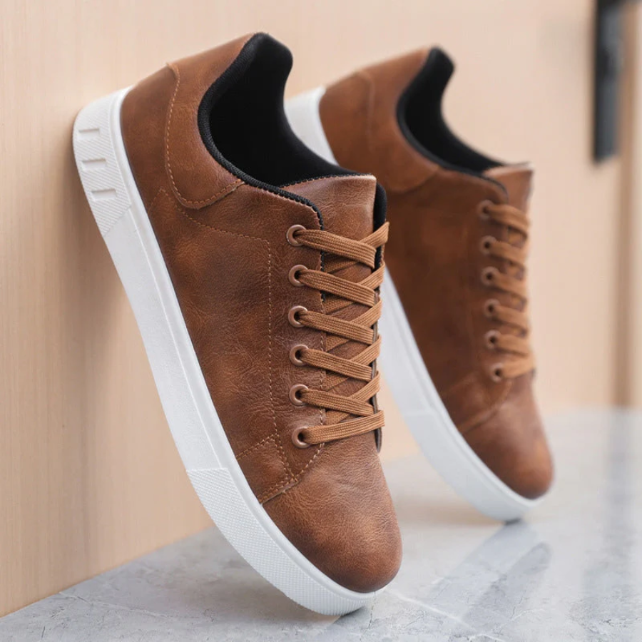 Watson Leather Sneakers - [Ezra Daniel]