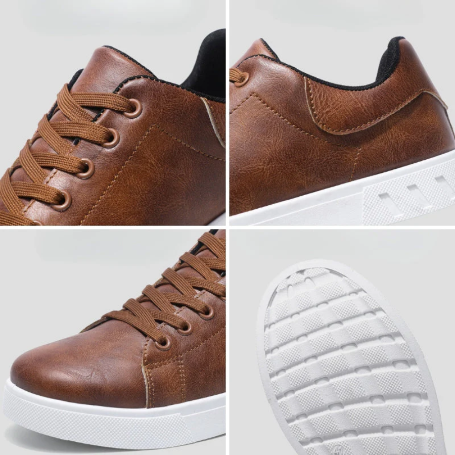 Watson Leather Sneakers - [Ezra Daniel]