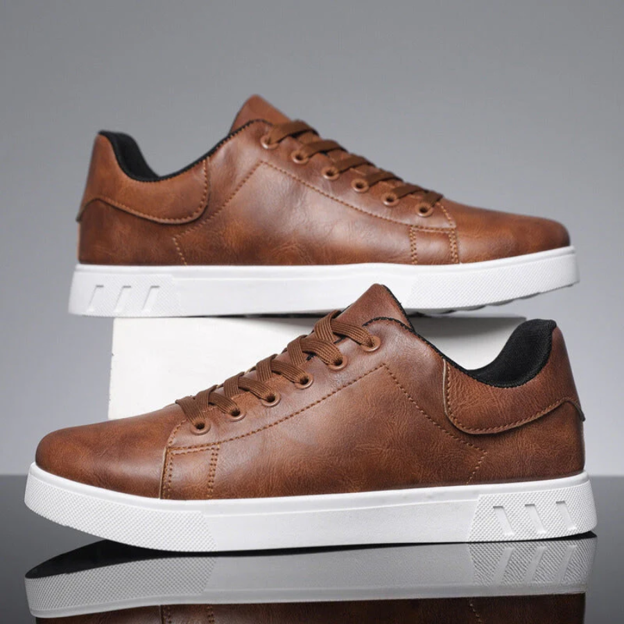 Watson Leather Sneakers - [Ezra Daniel]