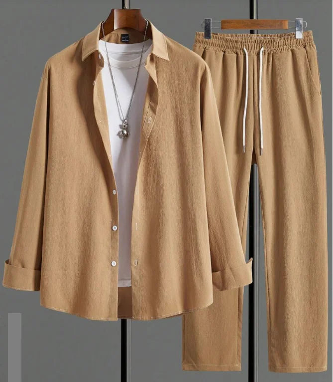 Watson Silk Lounge Set - [Ezra Daniel]